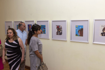 "Graphics". "Arif Huseynov 80”. Solo and anniversary exhibition from the series of “Jubilee exhibitions” by people's Artist of Azerbaijan Arif Huseynov
