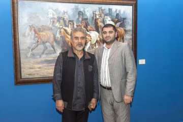 Within the framework of the 100th anniversary of the national leader, Heydar Aliyev, solo exhibition titled "Mistical Realms" by Vadoud Moazzen