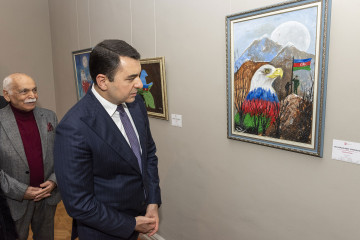 «Colour of Victory» the final exhibition of the painting competition