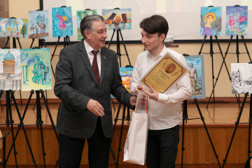 Awards Ceremony for the winners and participants of The project “Earthly and Heavenly”