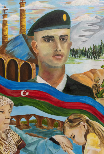 «Colour of Victory» the final exhibition of the painting competition