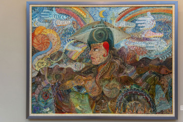 «On the trail of ancestors» solo exhibition by the Honored Artist of Azerbaijan Ulviyya Hamzayeva