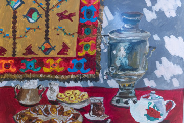 «Жизнь, прожитая в красках» персональная выставка Наргиз Гулиевой