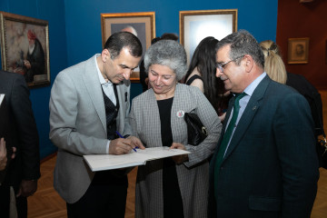 "Gospel of Victory" solo exhibition by Eldeniz Babayev