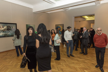 Within the framework of the 100th anniversary of the national leader, Heydar Aliyev, solo exhibition titled "Mistical Realms" by Vadoud Moazzen