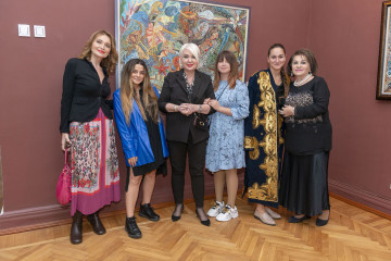 «On the trail of ancestors» solo exhibition by the Honored Artist of Azerbaijan Ulviyya Hamzayeva