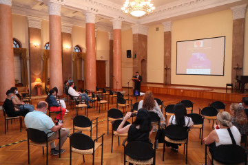 Film screening. Film (Hungary) - part of the International project of contemporary art: "PEACE BE UPON YOU - SALAM ALEYKUM"