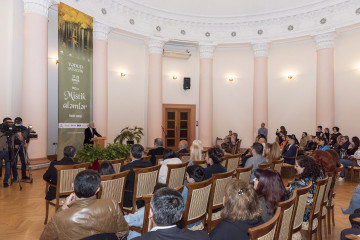 Within the framework of the 100th anniversary of the national leader, Heydar Aliyev, solo exhibition titled "Mistical Realms" by Vadoud Moazzen