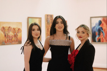 "NEFERTEM" group exhibition with the participation of students of "LèRami" art studio under the guidance of artist, art curator Ramila Shamilova