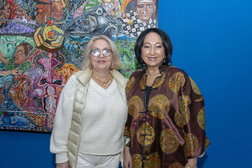 «On the trail of ancestors» solo exhibition by the Honored Artist of Azerbaijan Ulviyya Hamzayeva