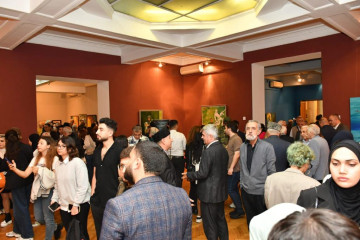 The exhibition "Veteran Artists" and the screening of the documentary film "Canvas, Motherland" produced by "Azerbaijantelefilm" studio