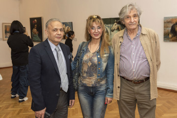 Within the framework of the 100th anniversary of the national leader, Heydar Aliyev, solo exhibition titled "Mistical Realms" by Vadoud Moazzen