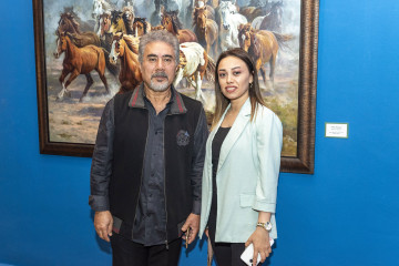 Within the framework of the 100th anniversary of the national leader, Heydar Aliyev, solo exhibition titled "Mistical Realms" by Vadoud Moazzen