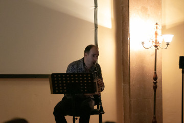 Solo concert of a clarinetist Szilard Benes (Hungary): "Portraits" concert series of the 1st Baku Contemporary Music Days Festival