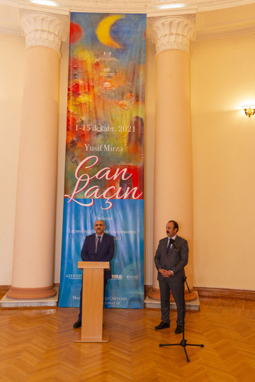 The personal exhibition "CAN LAÇIN" of the artist YUSIF MIRZA dedicated to the first anniversary of the liberation of Lachin