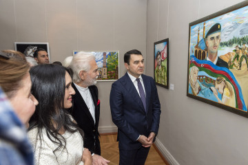 «Colour of Victory» the final exhibition of the painting competition