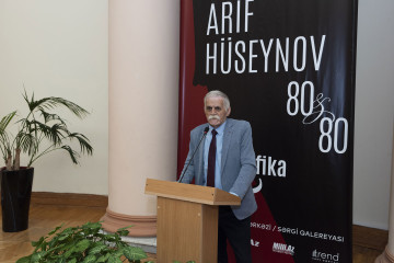 "Qrafika". “Arif Hüseynov 80”. Azərbaycanın Xalq Rəssamı Arif Hüseynovun “Yubiley sərgiləri” silsiləsindən fərdi, yubiley sərgisi