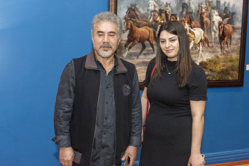 Within the framework of the 100th anniversary of the national leader, Heydar Aliyev, solo exhibition titled "Mistical Realms" by Vadoud Moazzen