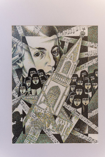 "Graphics". "Arif Huseynov 80”. Solo and anniversary exhibition from the series of “Jubilee exhibitions” by people's Artist of Azerbaijan Arif Huseynov