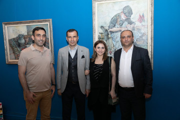 "Gospel of Victory" solo exhibition by Eldeniz Babayev