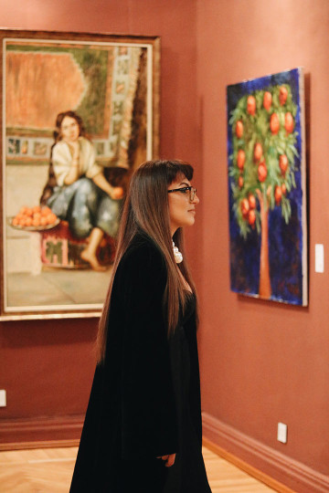 "NEFERTEM" group exhibition with the participation of students of "LèRami" art studio under the guidance of artist, art curator Ramila Shamilova