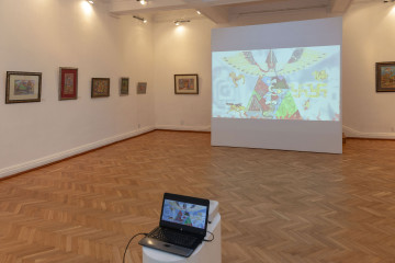 Персональная выставка Заслуженного художника Азербайджана Ульвии Гамзаевой «По стопам предков»