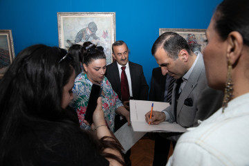 "Gospel of Victory" solo exhibition by Eldeniz Babayev