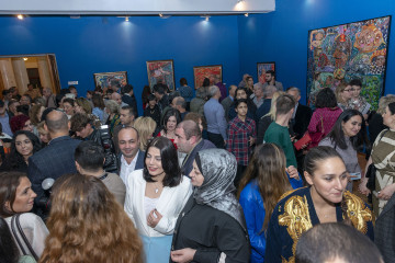 «On the trail of ancestors» solo exhibition by the Honored Artist of Azerbaijan Ulviyya Hamzayeva