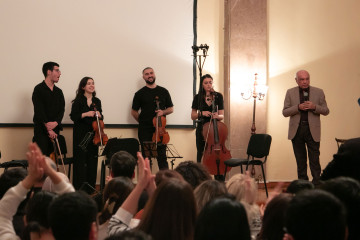 «Muzeydə Musiqi Gecələri» layihəsi çərçivəsində Azərbaycan Respublikasının Xalq artisti, bəstəkar Cavanşir Quliyevin yaradıcılığına həsr olunmuş portret-konsert
