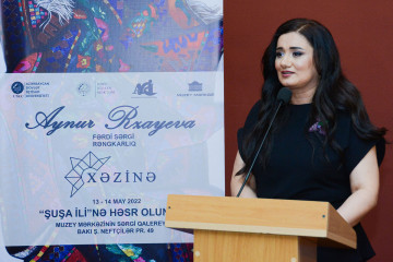 “Treasure” Solo exhibition by the artist Aynur Rzayeva Dedicated to the “Year of Shusha”