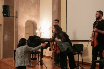 «Muzeydə Musiqi Gecələri» layihəsi çərçivəsində Azərbaycan Respublikasının Xalq artisti, professor Firəngiz Əlizadənin yaradıcılığına həsr olunmuş portret-konsert