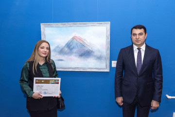 «Colour of Victory» the final exhibition of the painting competition