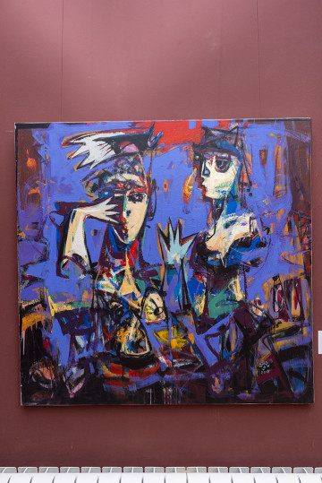 Персональная выставка известного художника Абульфаза Фараджоглу «Точка разбега»