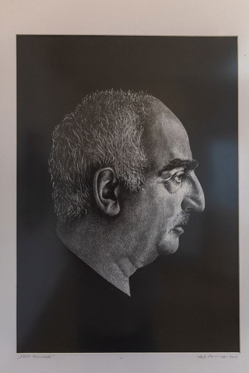 "Graphics". "Arif Huseynov 80”. Solo and anniversary exhibition from the series of “Jubilee exhibitions” by people's Artist of Azerbaijan Arif Huseynov