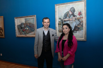 "Gospel of Victory" solo exhibition by Eldeniz Babayev