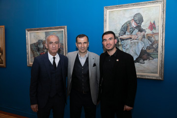 "Gospel of Victory" solo exhibition by Eldeniz Babayev