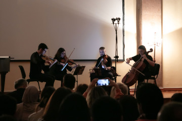 «Muzeydə Musiqi Gecələri» layihəsi çərçivəsində Azərbaycan Respublikasının Xalq artisti, bəstəkar Cavanşir Quliyevin yaradıcılığına həsr olunmuş portret-konsert