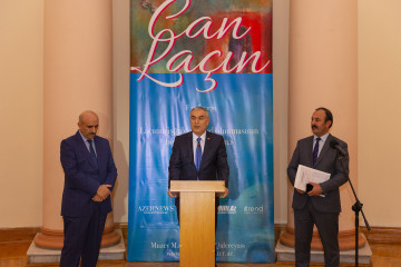 The personal exhibition "CAN LAÇIN" of the artist YUSIF MIRZA dedicated to the first anniversary of the liberation of Lachin