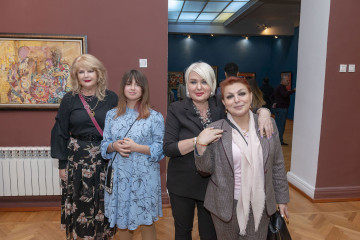 «On the trail of ancestors» solo exhibition by the Honored Artist of Azerbaijan Ulviyya Hamzayeva