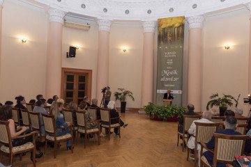 Within the framework of the 100th anniversary of the national leader, Heydar Aliyev, solo exhibition titled "Mistical Realms" by Vadoud Moazzen