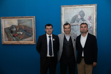 "Gospel of Victory" solo exhibition by Eldeniz Babayev