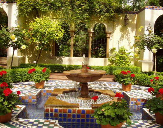 Moorish garden