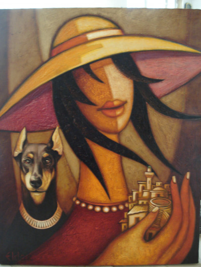 Eldar Babazade “The Girl Wearing a Hat”